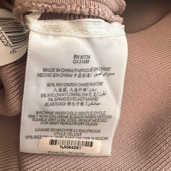 BCBGMAXAZRIA Mauverose Bandage Skirt - Picture 5 of 6